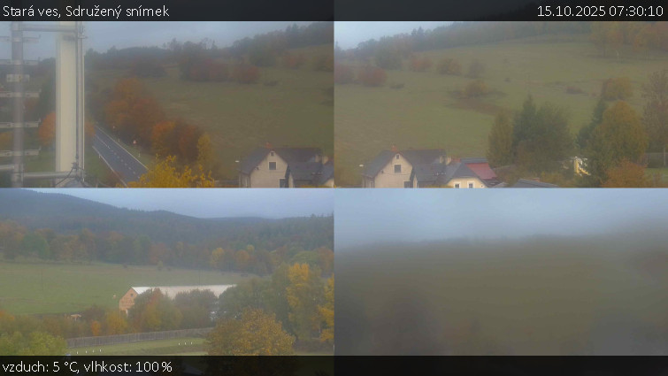 Stará ves - Sdružený snímek - 15.10.2025 v 07:30 Stará ves - Sdružený snímek - 15.10.2025 v 07:30