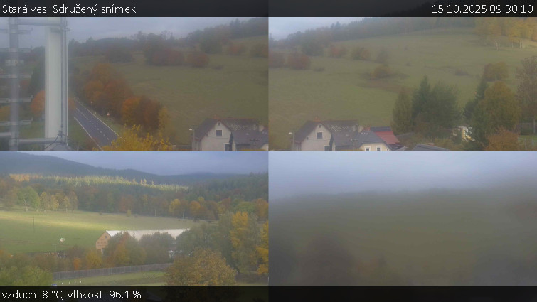Stará ves - Sdružený snímek - 15.10.2025 v 09:30 Stará ves - Sdružený snímek - 15.10.2025 v 09:30