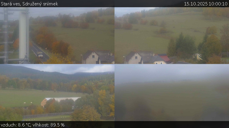 Stará ves - Sdružený snímek - 15.10.2025 v 10:00 Stará ves - Sdružený snímek - 15.10.2025 v 10:00