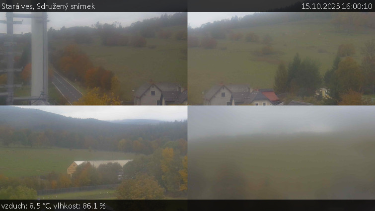 Stará ves - Sdružený snímek - 15.10.2025 v 16:00 Stará ves - Sdružený snímek - 15.10.2025 v 16:00