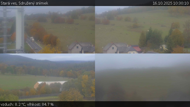 Stará ves - Sdružený snímek - 16.10.2025 v 10:30 Stará ves - Sdružený snímek - 16.10.2025 v 10:30