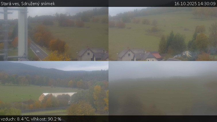 Stará ves - Sdružený snímek - 16.10.2025 v 14:30 Stará ves - Sdružený snímek - 16.10.2025 v 14:30