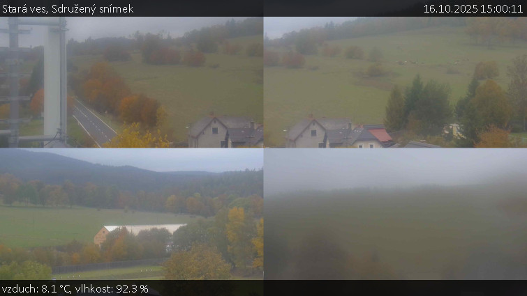 Stará ves - Sdružený snímek - 16.10.2025 v 15:00 Stará ves - Sdružený snímek - 16.10.2025 v 15:00