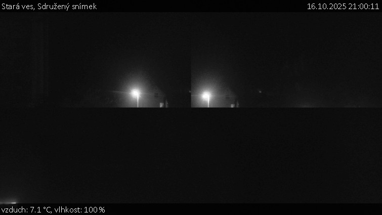 Stará ves - Sdružený snímek - 16.10.2025 v 21:00 Stará ves - Sdružený snímek - 16.10.2025 v 21:00