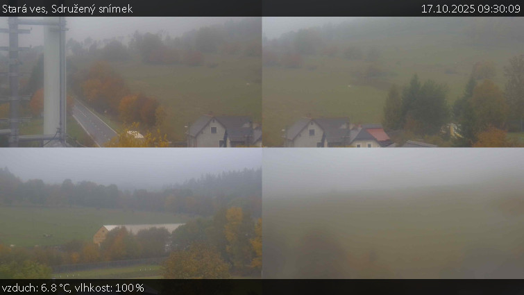 Stará ves - Sdružený snímek - 17.10.2025 v 09:30 Stará ves - Sdružený snímek - 17.10.2025 v 09:30