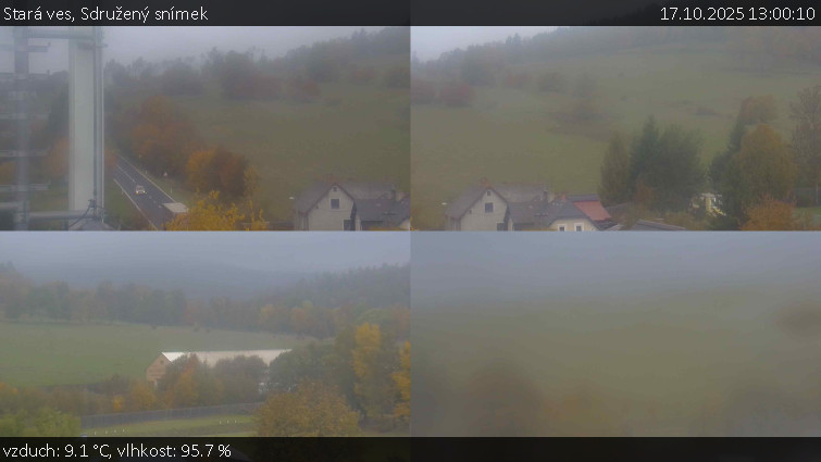 Stará ves - Sdružený snímek - 17.10.2025 v 13:00 Stará ves - Sdružený snímek - 17.10.2025 v 13:00