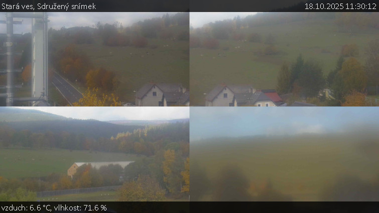 Stará ves - Sdružený snímek - 18.10.2025 v 11:30 Stará ves - Sdružený snímek - 18.10.2025 v 11:30