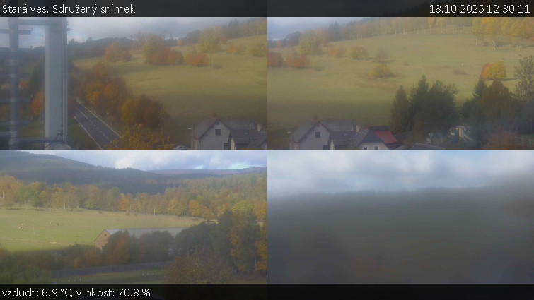 Stará ves - Sdružený snímek - 18.10.2025 v 12:30 Stará ves - Sdružený snímek - 18.10.2025 v 12:30