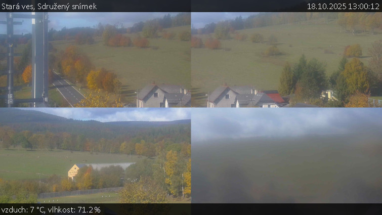 Stará ves - Sdružený snímek - 18.10.2025 v 13:00 Stará ves - Sdružený snímek - 18.10.2025 v 13:00