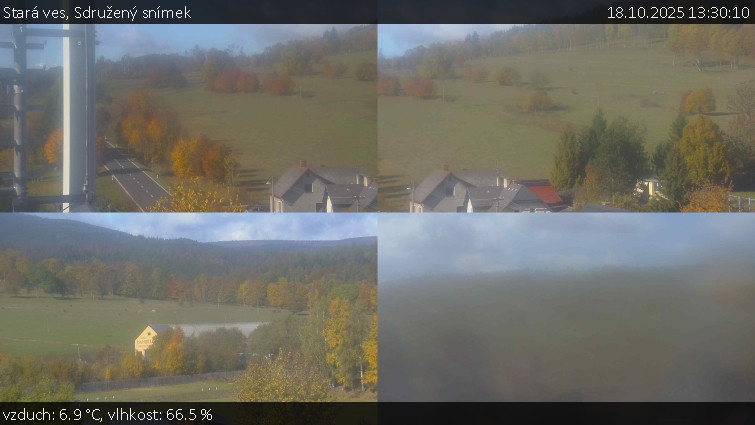 Stará ves - Sdružený snímek - 18.10.2025 v 13:30 Stará ves - Sdružený snímek - 18.10.2025 v 13:30