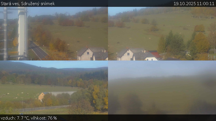 Stará ves - Sdružený snímek - 19.10.2025 v 11:00 Stará ves - Sdružený snímek - 19.10.2025 v 11:00