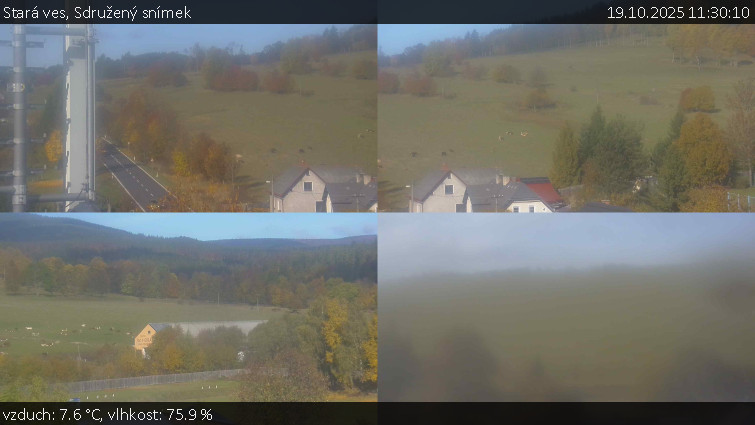 Stará ves - Sdružený snímek - 19.10.2025 v 11:30 Stará ves - Sdružený snímek - 19.10.2025 v 11:30