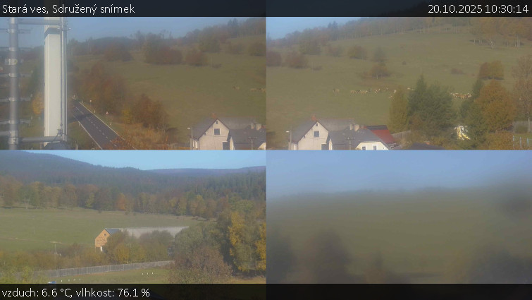 Stará ves - Sdružený snímek - 20.10.2025 v 10:30 Stará ves - Sdružený snímek - 20.10.2025 v 10:30