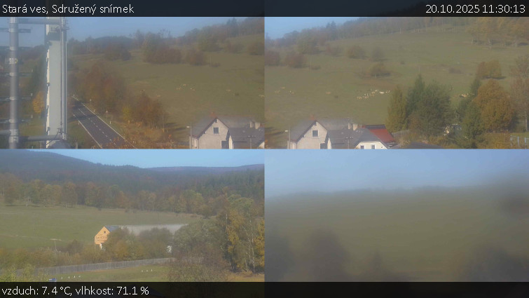 Stará ves - Sdružený snímek - 20.10.2025 v 11:30 Stará ves - Sdružený snímek - 20.10.2025 v 11:30
