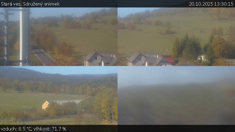 Stará ves - Sdružený snímek - 20.10.2025 v 13:30 Stará ves - Sdružený snímek - 20.10.2025 v 13:30