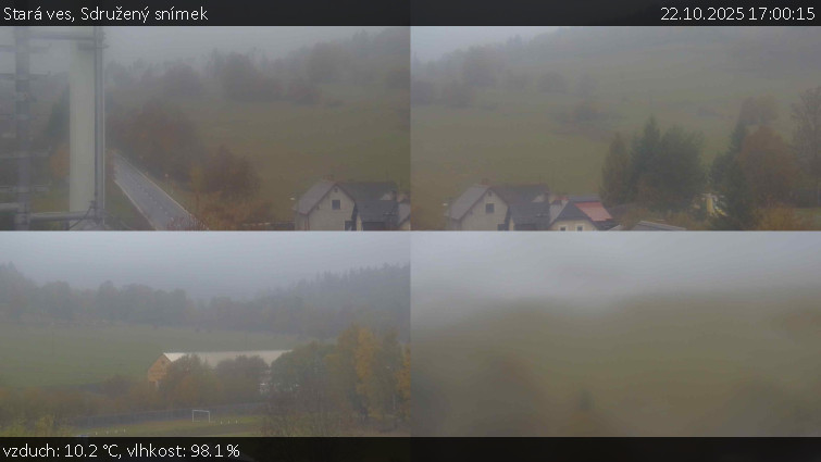 Stará ves - Sdružený snímek - 22.10.2025 v 17:00 Stará ves - Sdružený snímek - 22.10.2025 v 17:00
