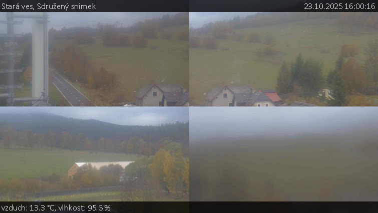 Stará ves - Sdružený snímek - 23.10.2025 v 16:00 Stará ves - Sdružený snímek - 23.10.2025 v 16:00