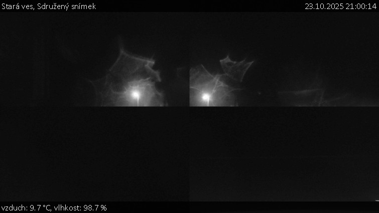 Stará ves - Sdružený snímek - 23.10.2025 v 21:00 Stará ves - Sdružený snímek - 23.10.2025 v 21:00