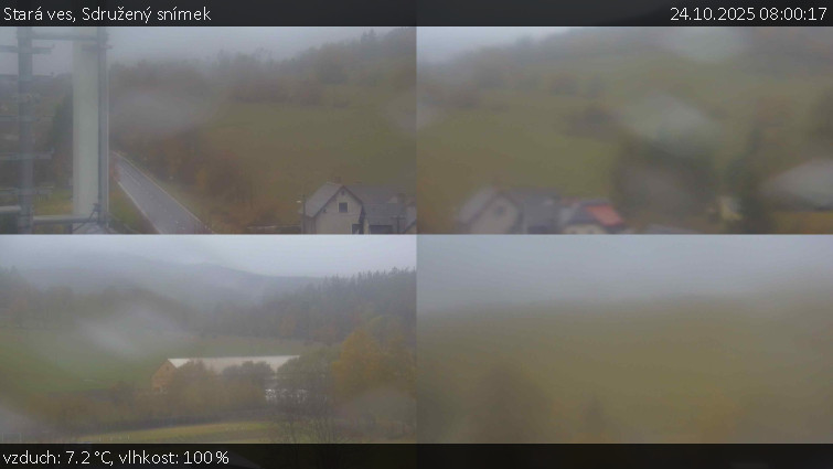 Stará ves - Sdružený snímek - 24.10.2025 v 08:00 Stará ves - Sdružený snímek - 24.10.2025 v 08:00