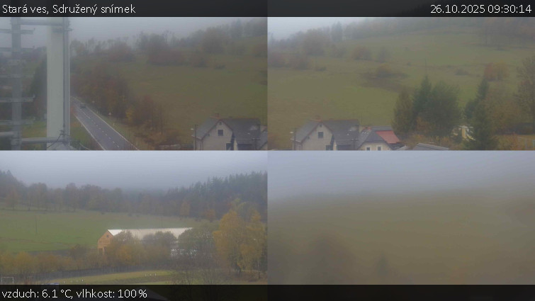 Stará ves - Sdružený snímek - 26.10.2025 v 09:30 Stará ves - Sdružený snímek - 26.10.2025 v 09:30