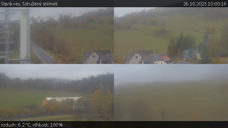 Stará ves - Sdružený snímek - 26.10.2025 v 10:00 Stará ves - Sdružený snímek - 26.10.2025 v 10:00