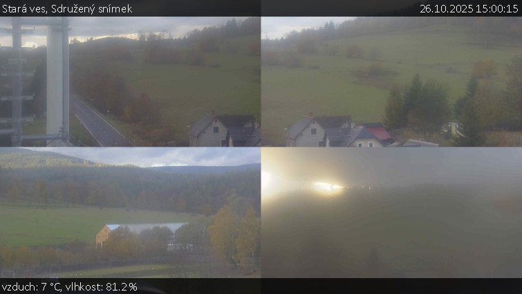 Stará ves - Sdružený snímek - 26.10.2025 v 15:00 Stará ves - Sdružený snímek - 26.10.2025 v 15:00