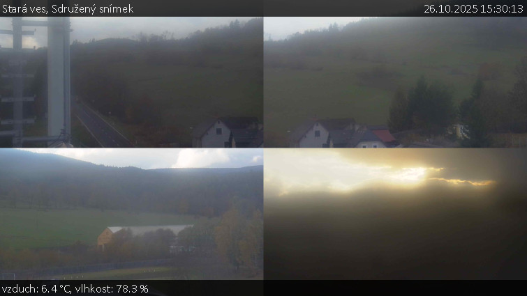 Stará ves - Sdružený snímek - 26.10.2025 v 15:30 Stará ves - Sdružený snímek - 26.10.2025 v 15:30