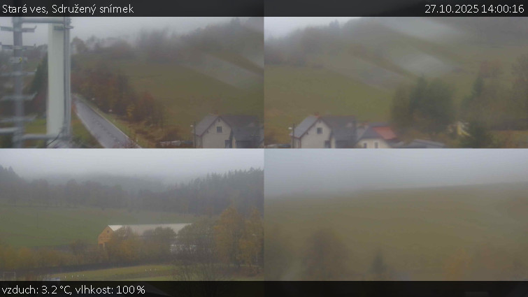 Stará ves - Sdružený snímek - 27.10.2025 v 14:00 Stará ves - Sdružený snímek - 27.10.2025 v 14:00