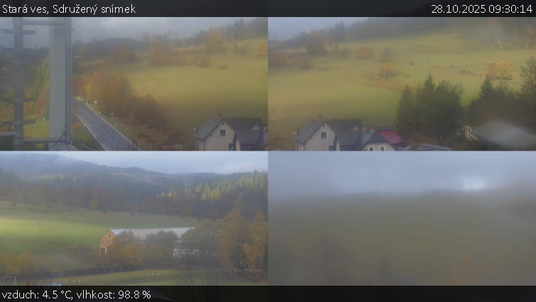 Stará ves - Sdružený snímek - 28.10.2025 v 09:30 Stará ves - Sdružený snímek - 28.10.2025 v 09:30