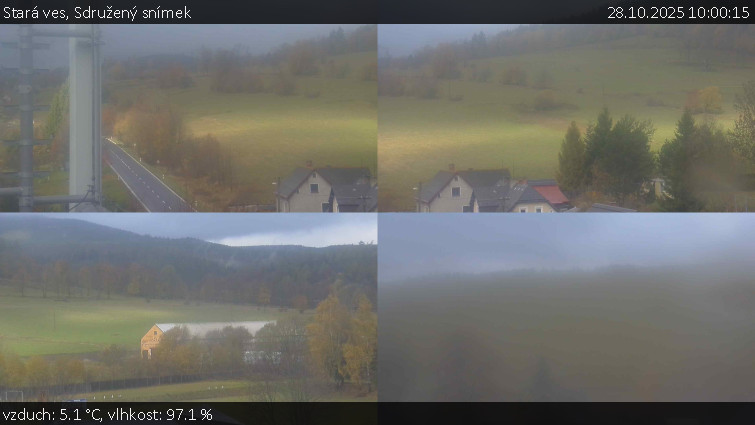 Stará ves - Sdružený snímek - 28.10.2025 v 10:00 Stará ves - Sdružený snímek - 28.10.2025 v 10:00