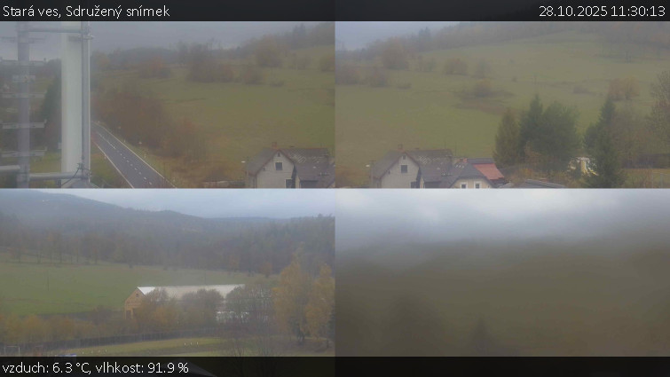 Stará ves - Sdružený snímek - 28.10.2025 v 11:30 Stará ves - Sdružený snímek - 28.10.2025 v 11:30