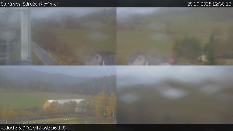 Stará ves - Sdružený snímek - 28.10.2025 v 12:30 Stará ves - Sdružený snímek - 28.10.2025 v 12:30