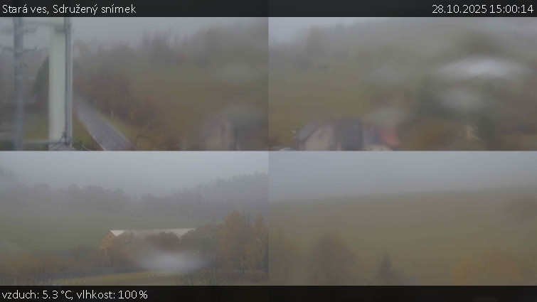 Stará ves - Sdružený snímek - 28.10.2025 v 15:00 Stará ves - Sdružený snímek - 28.10.2025 v 15:00