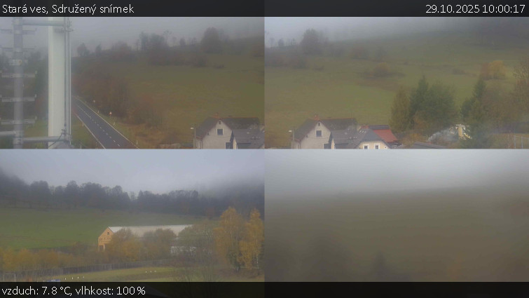 Stará ves - Sdružený snímek - 29.10.2025 v 10:00 Stará ves - Sdružený snímek - 29.10.2025 v 10:00