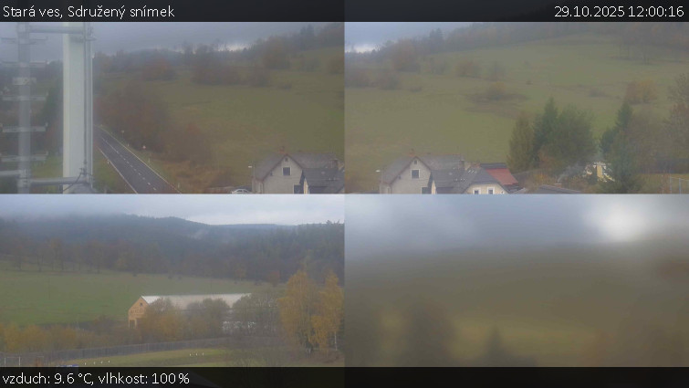 Stará ves - Sdružený snímek - 29.10.2025 v 12:00 Stará ves - Sdružený snímek - 29.10.2025 v 12:00