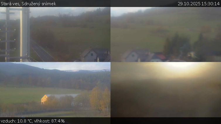 Stará ves - Sdružený snímek - 29.10.2025 v 15:30 Stará ves - Sdružený snímek - 29.10.2025 v 15:30