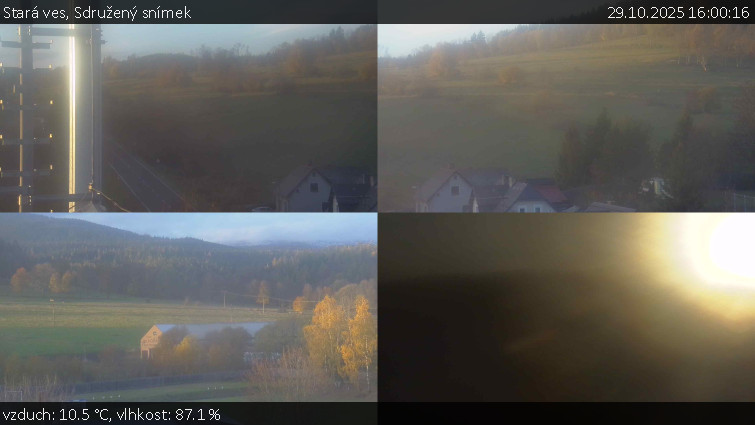 Stará ves - Sdružený snímek - 29.10.2025 v 16:00 Stará ves - Sdružený snímek - 29.10.2025 v 16:00