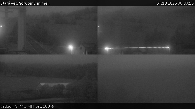 Stará ves - Sdružený snímek - 30.10.2025 v 06:00 Stará ves - Sdružený snímek - 30.10.2025 v 06:00