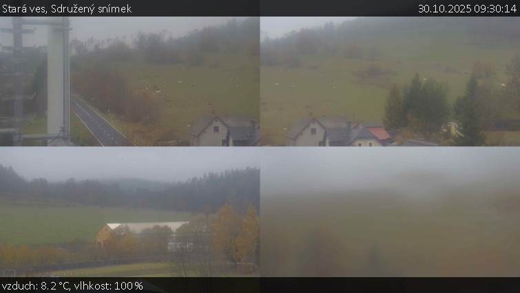 Stará ves - Sdružený snímek - 30.10.2025 v 09:30 Stará ves - Sdružený snímek - 30.10.2025 v 09:30