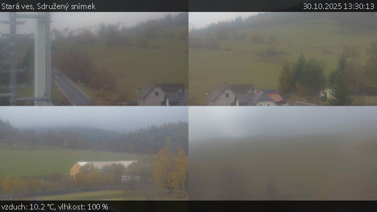 Stará ves - Sdružený snímek - 30.10.2025 v 13:30 Stará ves - Sdružený snímek - 30.10.2025 v 13:30