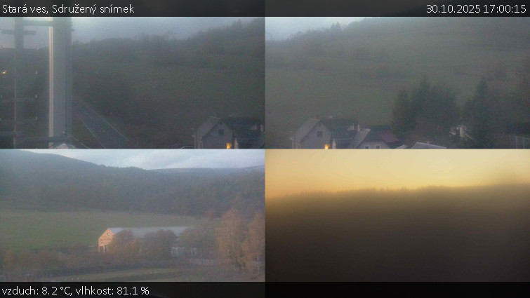 Stará ves - Sdružený snímek - 30.10.2025 v 17:00 Stará ves - Sdružený snímek - 30.10.2025 v 17:00