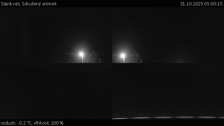 Stará ves - Sdružený snímek - 31.10.2025 v 05:00 Stará ves - Sdružený snímek - 31.10.2025 v 05:00