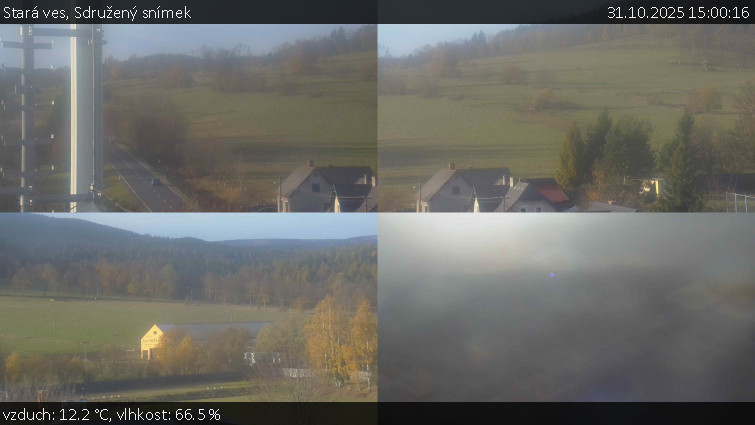 Stará ves - Sdružený snímek - 31.10.2025 v 15:00 Stará ves - Sdružený snímek - 31.10.2025 v 15:00