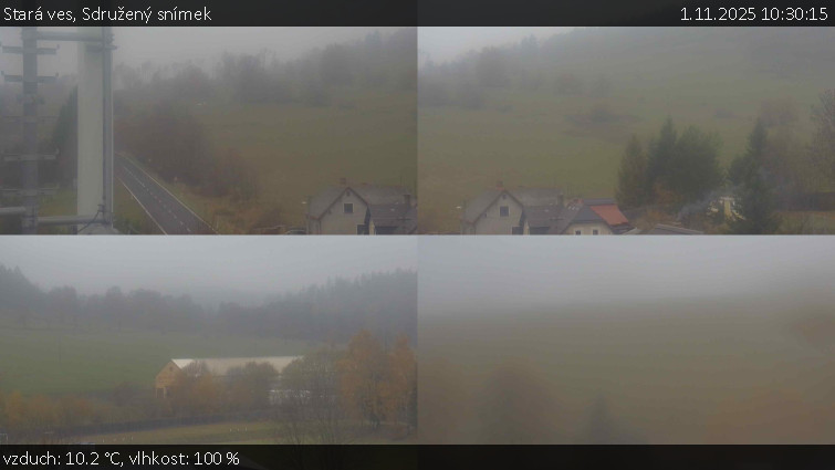 Stará ves - Sdružený snímek - 1.11.2025 v 10:30 Stará ves - Sdružený snímek - 1.11.2025 v 10:30