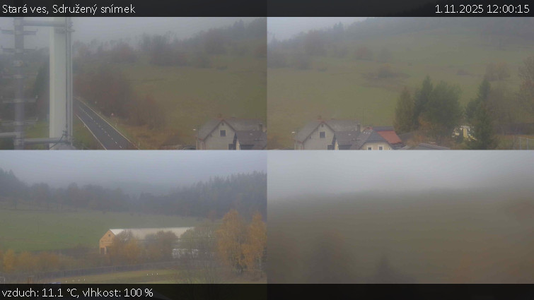 Stará ves - Sdružený snímek - 1.11.2025 v 12:00 Stará ves - Sdružený snímek - 1.11.2025 v 12:00