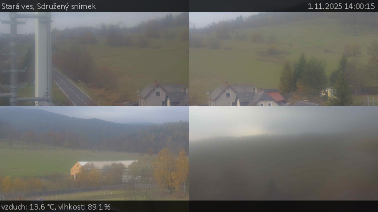 Stará ves - Sdružený snímek - 1.11.2025 v 14:00 Stará ves - Sdružený snímek - 1.11.2025 v 14:00