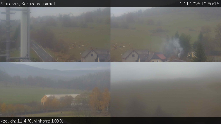 Stará ves - Sdružený snímek - 2.11.2025 v 10:30 Stará ves - Sdružený snímek - 2.11.2025 v 10:30