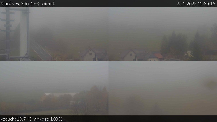 Stará ves - Sdružený snímek - 2.11.2025 v 12:30 Stará ves - Sdružený snímek - 2.11.2025 v 12:30