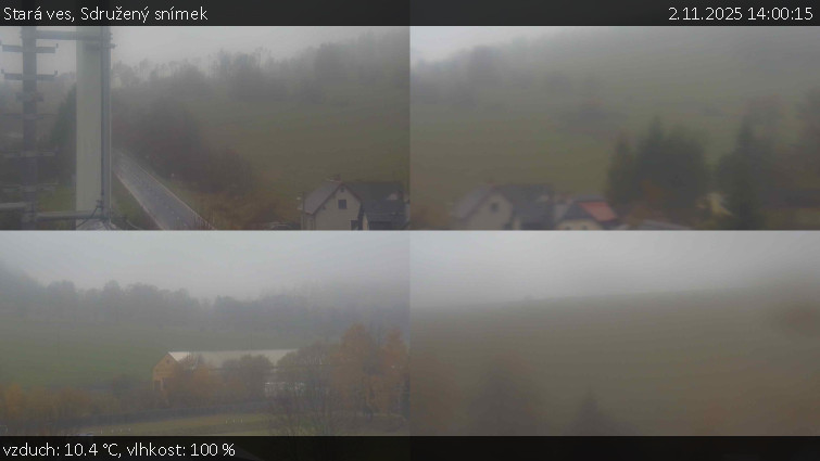 Stará ves - Sdružený snímek - 2.11.2025 v 14:00 Stará ves - Sdružený snímek - 2.11.2025 v 14:00