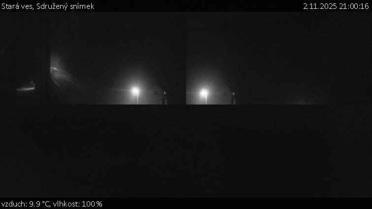 Stará ves - Sdružený snímek - 2.11.2025 v 21:00 Stará ves - Sdružený snímek - 2.11.2025 v 21:00